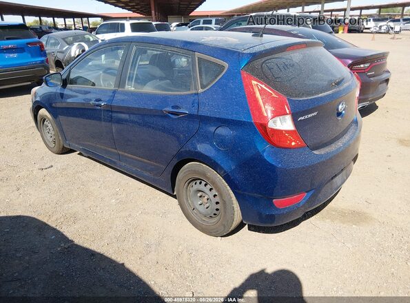 KMHCT5AE2GU251712 2016 HYUNDAI ACCENT Blue Задня ліва чверть