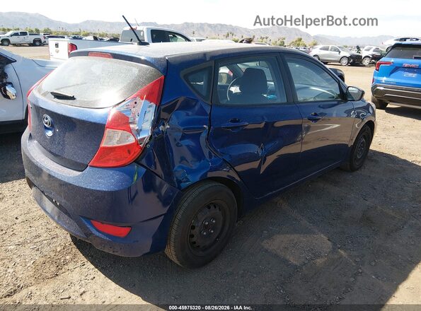 KMHCT5AE2GU251712 2016 HYUNDAI ACCENT Blue Вид спереду