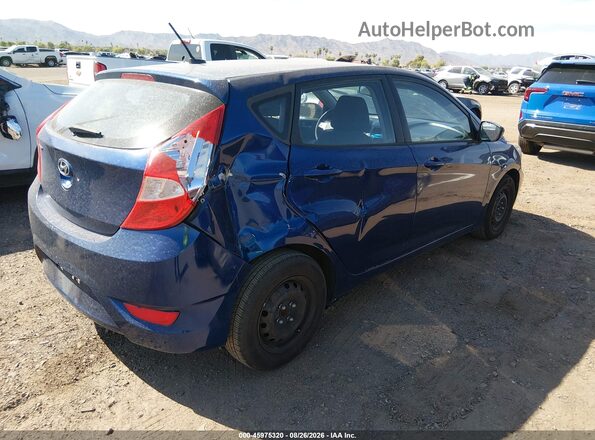 KMHCT5AE2GU251712 2016 HYUNDAI ACCENT Blue Задня права чверть