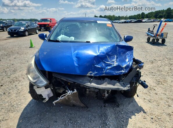 KMHCT5AE2HU325468 2017 HYUNDAI ACCENT Blue Вид спереду