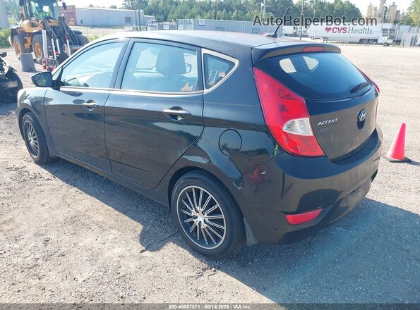 KMHCT5AE3GU241965 2016 HYUNDAI ACCENT Black Հետևի ձախ