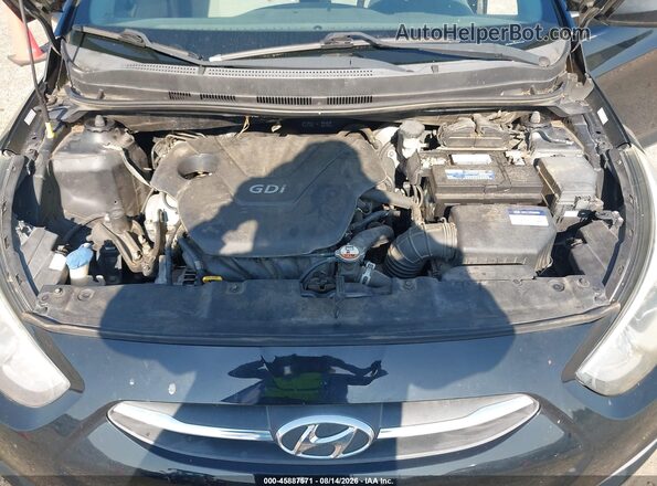 KMHCT5AE3GU241965 2016 HYUNDAI ACCENT Black Հետևի տեսք