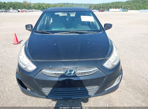 KMHCT5AE3GU241965 2016 HYUNDAI ACCENT Black Դիմացի տեսք
