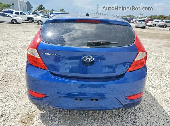 KMHCT5AE3GU257616 2016 HYUNDAI ACCENT Blue Vista trasera