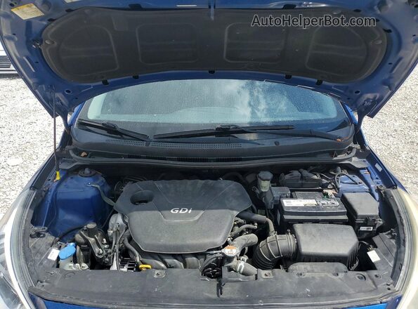 KMHCT5AE3GU257616 2016 HYUNDAI ACCENT Blue Vista interior trasera