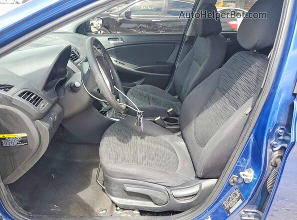 KMHCT5AE3GU257616 2016 HYUNDAI ACCENT Blue Vista interior delantera