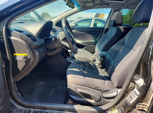 KMHCT5AE3HU307853 2017 HYUNDAI ACCENT Black Սալոնի դիմացի տեսք