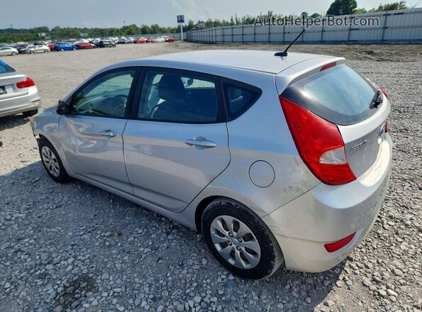KMHCT5AE3HU315645 2017 HYUNDAI ACCENT Silver Tył lewy