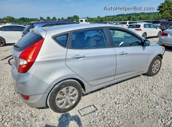 KMHCT5AE3HU315645 2017 HYUNDAI ACCENT Silver Tył prawy