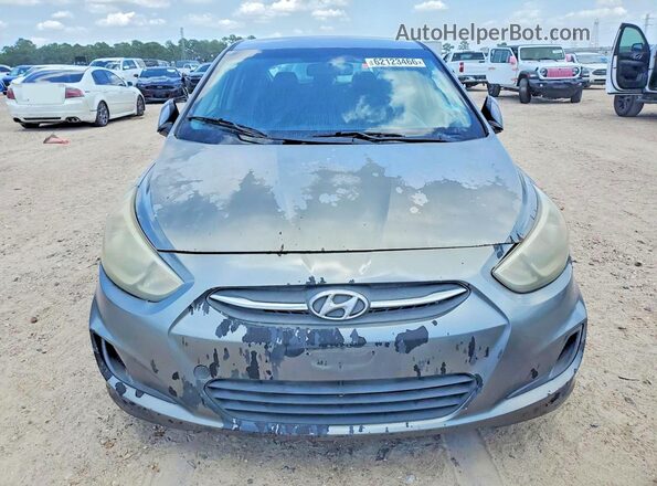 KMHCT5AE3HU338472 2017 HYUNDAI ACCENT Серый Вид спереди