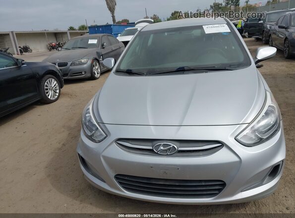 KMHCT5AE3HU342361 2017 HYUNDAI ACCENT Silver Առջևի վահանակի տեսք