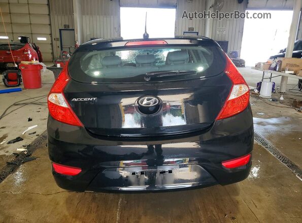 KMHCT5AE3HU359306 2017 HYUNDAI ACCENT Черный Вид сзади