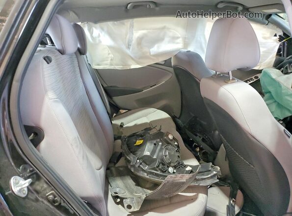 KMHCT5AE3HU359306 2017 HYUNDAI ACCENT Черный Вид задних сидений