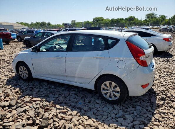 KMHCT5AE3HU363209 2017 HYUNDAI ACCENT Белый Задняя левая четверть