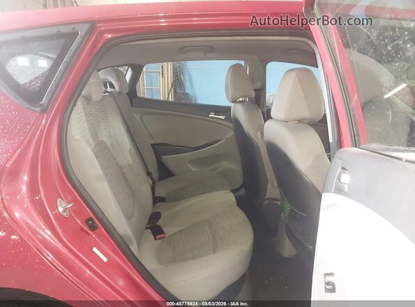 KMHCT5AE4GU285652 2016 HYUNDAI ACCENT Red VIN sticker view