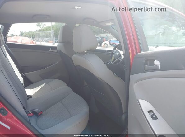 KMHCT5AE4HU323883 2017 HYUNDAI ACCENT Красный Вид наклейки с VIN-кодом