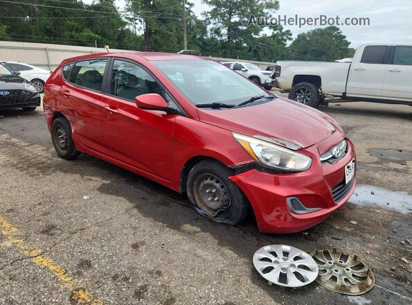 KMHCT5AE4HU362960 2017 HYUNDAI ACCENT Red Delantero derecho