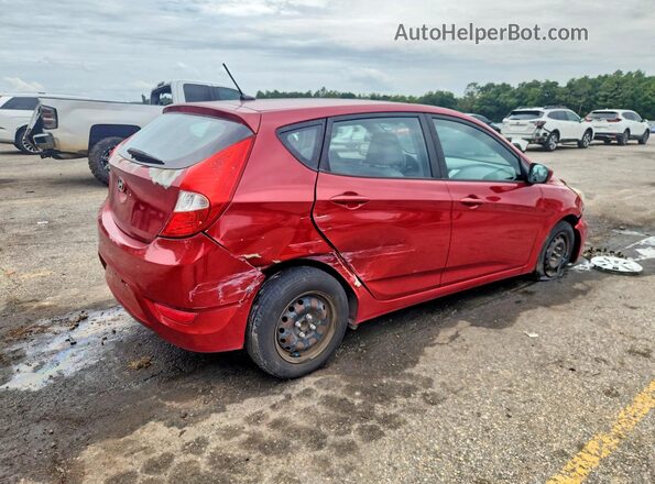 KMHCT5AE4HU362960 2017 HYUNDAI ACCENT Red Trasero derecho