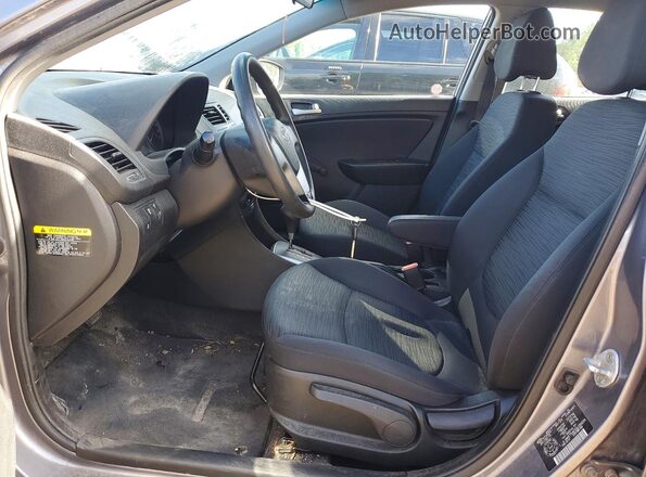KMHCT5AE5GU269234 2016 HYUNDAI ACCENT Gray Սալոնի դիմացի տեսք