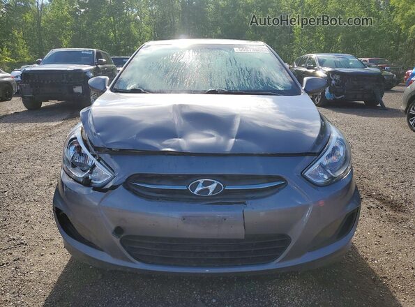 KMHCT5AE5GU269234 2016 HYUNDAI ACCENT Gray Դիմացի տեսք