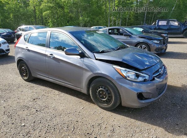KMHCT5AE5GU269234 2016 HYUNDAI ACCENT Gray Առջևի աջ