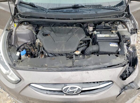 KMHCT5AE5HU364569 2017 HYUNDAI ACCENT Gray Vista interior trasera
