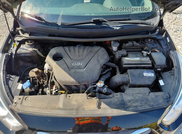 KMHCT5AE6HU306454 2017 HYUNDAI ACCENT Black Սալոնի հետևի տեսք