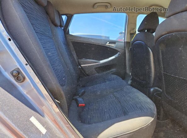 KMHCT5AE6HU330897 2017 HYUNDAI ACCENT Серый Вид задней части салона