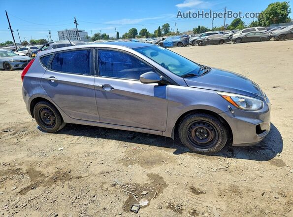 KMHCT5AE6HU330897 2017 HYUNDAI ACCENT Серый Передняя правая четверть