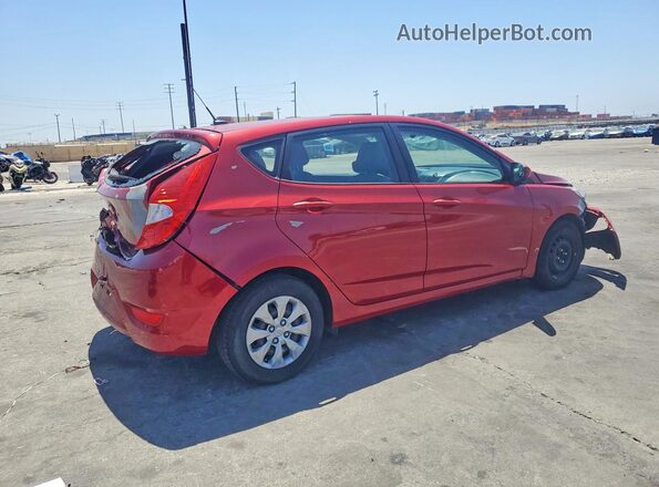 KMHCT5AE6HU362930 2017 HYUNDAI ACCENT Red Tył prawy