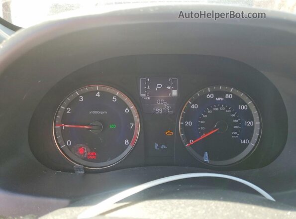 KMHCT5AE6HU362930 2017 HYUNDAI ACCENT Red Widok zestawu wskaźników