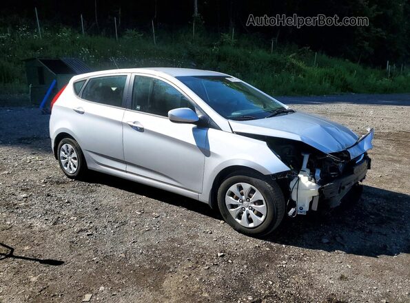 KMHCT5AE7GU248921 2016 HYUNDAI ACCENT Silver წინა მარჯვენა