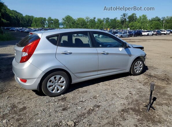 KMHCT5AE7GU248921 2016 HYUNDAI ACCENT Silver უკანა მარჯვენა