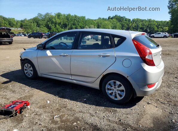KMHCT5AE7GU248921 2016 HYUNDAI ACCENT Silver უკანა მარცხენა
