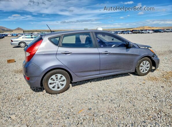 KMHCT5AE7GU278873 2016 HYUNDAI ACCENT Gray Задня права чверть