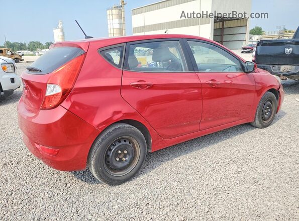 KMHCT5AE8GU262925 2016 HYUNDAI ACCENT Red Trasero derecho