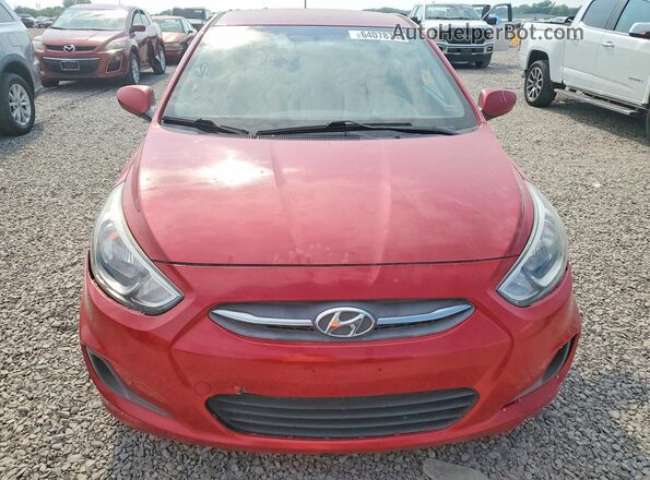 KMHCT5AE8GU262925 2016 HYUNDAI ACCENT Red Vista frontal