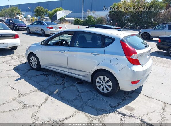 KMHCT5AE8GU281121 2016 HYUNDAI ACCENT Gray Задня ліва чверть