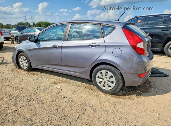 KMHCT5AE8GU281197 2016 HYUNDAI ACCENT Gray Հետևի ձախ