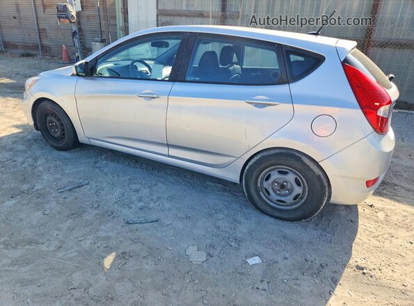KMHCT5AE8HU336023 2017 HYUNDAI ACCENT Серебряный Задняя левая четверть