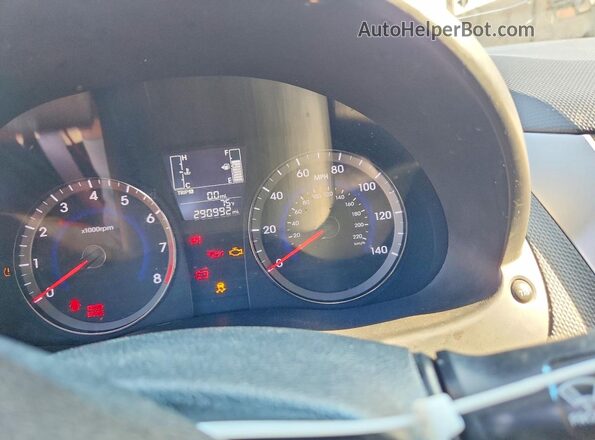 KMHCT5AE8HU336023 2017 HYUNDAI ACCENT Серебряный Вид щитка приборов