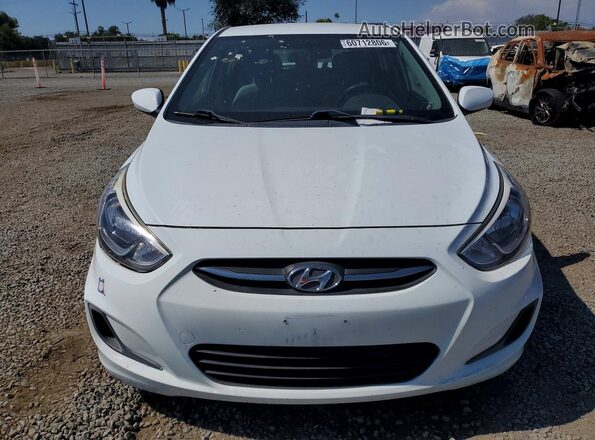 KMHCT5AE9GU255076 2016 HYUNDAI ACCENT White Вид спереду