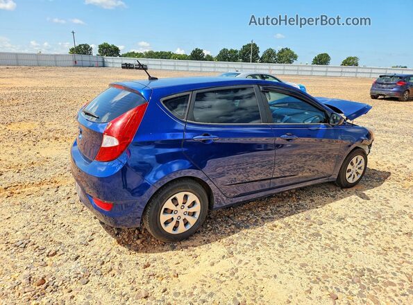 KMHCT5AE9GU278535 2016 HYUNDAI ACCENT Blue Հետևի աջ
