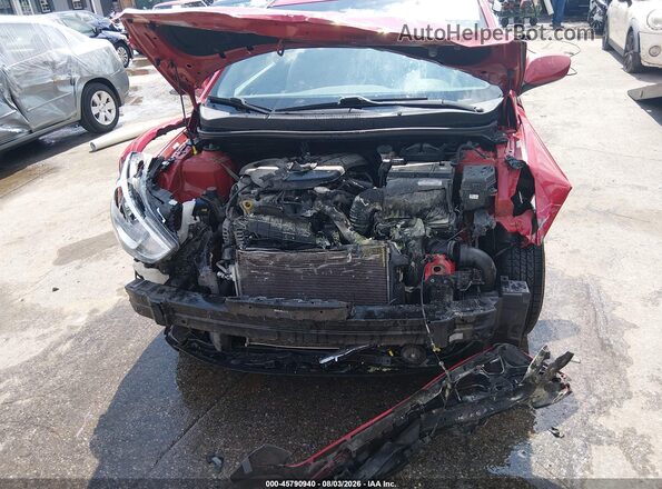 KMHCT5AE9HU318307 2017 HYUNDAI ACCENT Red Вид спереду