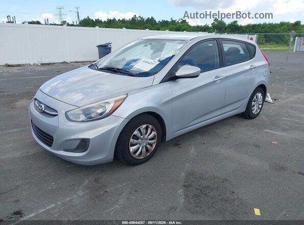 KMHCT5AEXGU274879 2016 HYUNDAI ACCENT Серебряный Передняя левая четверть