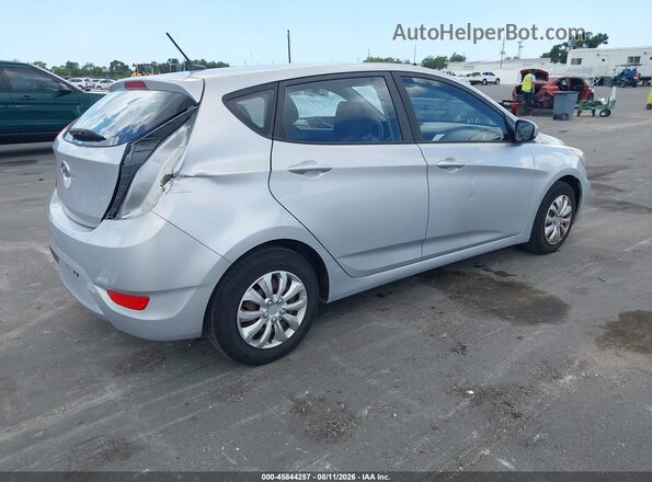 KMHCT5AEXGU274879 2016 HYUNDAI ACCENT Серебряный Задняя правая четверть