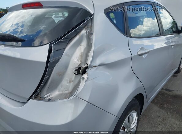 KMHCT5AEXGU274879 2016 HYUNDAI ACCENT Silver Вид спереду