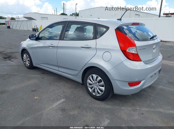 KMHCT5AEXGU274879 2016 HYUNDAI ACCENT Silver Задня ліва чверть