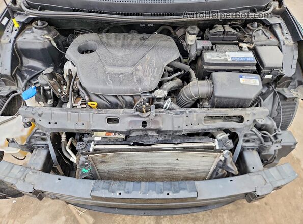 KMHCT5AEXHU347587 2017 HYUNDAI ACCENT Black Вид задньої частини салону