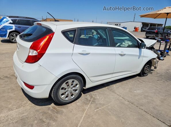 KMHCT5AEXHU348402 2017 HYUNDAI ACCENT White Tył prawy